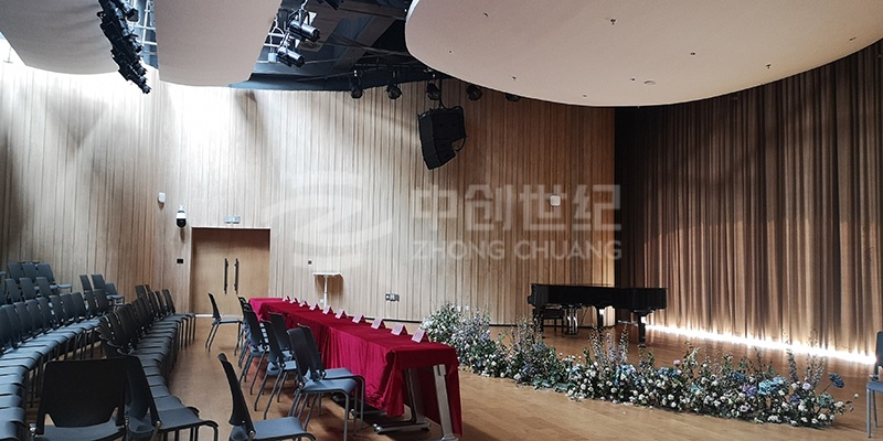 深圳光明高中園音樂廳-側視圖2